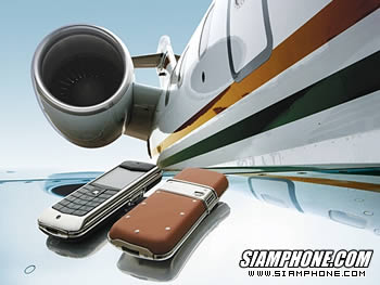 Vertu Constellation Polished Stainless Steel Black Leather