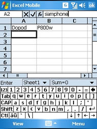 Dopod P800w - ดูพอด