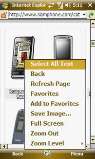 Samsung i900 Omnia - ซัมซุง
