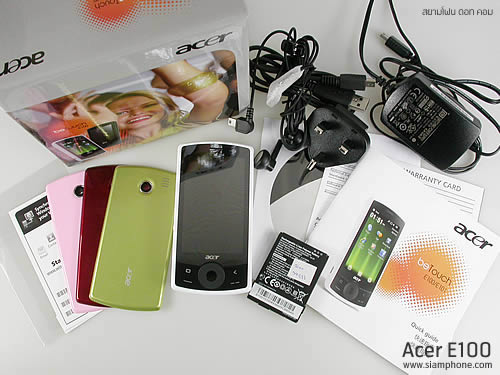 acer beTouch E100 - เอเซอร์ E100