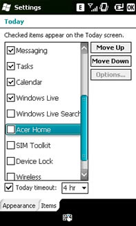 acer beTouch E100 - เอเซอร์ E100