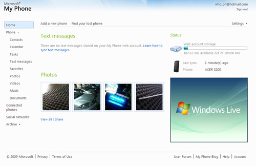 Acer neo Touch - เอเซอร์  neo Touch