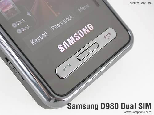 Samsung D980 Dual SIM