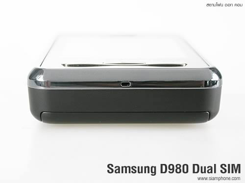 Samsung D980 Dual SIM