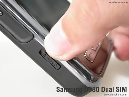Samsung D980 Dual SIM