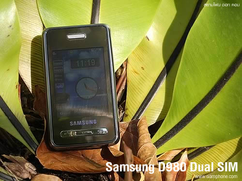 Samsung D980 Dual SIM