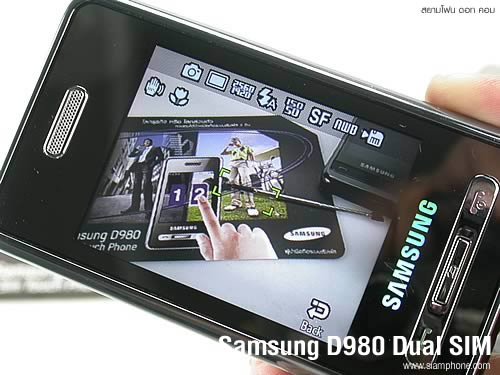 Samsung D980 Dual SIM