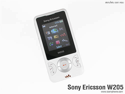 Sony Ericsson W205 - โซนี่ อิริคสัน