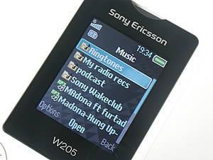 Sony Ericsson W205 - โซนี่ อิริคสัน