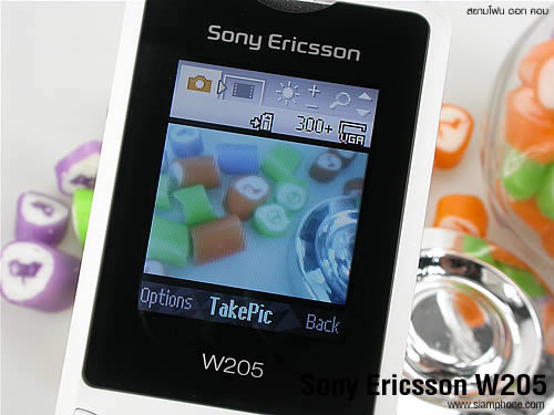 Sony Ericsson W205 - โซนี่ อิริคสัน