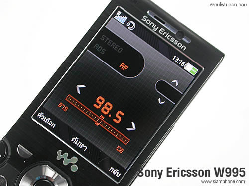 Sony Ericsson W995 - โซนี่ อีริคสัน