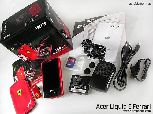 Acer Liquid E Ferrari - เอเซอร์ Liquid E Ferrari 