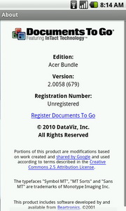 Acer Liquid E Ferrari - เอเซอร์ Liquid E Ferrari 