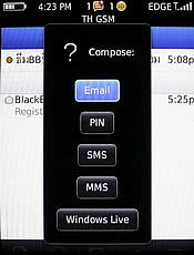 BlackBerry Storm2 9520 - แบล็คเบอร์รี่ Storm2 9520