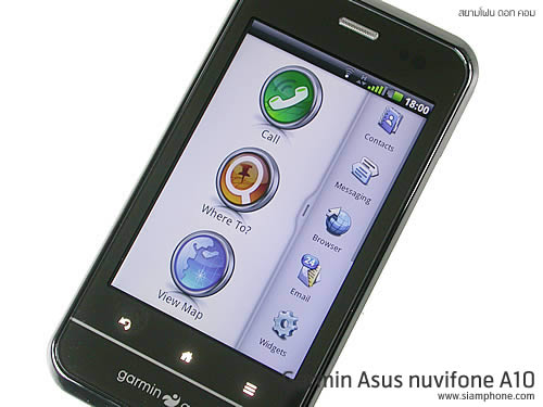 Garmin Asus nuvifone A10 - การ์มิน อัสซุส  nuvifone A10