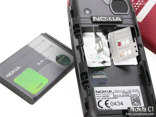 Nokia C1-00 - โนเกีย C1-00