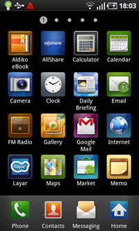 Samsung Galaxy S - ซัมซุง Galaxy S