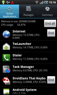 Samsung Galaxy S - ซัมซุง Galaxy S