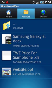 Samsung Galaxy S - ซัมซุง Galaxy S