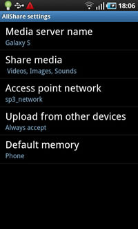 Samsung Galaxy S - ซัมซุง Galaxy S