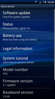 Sony Ericsson Xperia X10 - โซนี่ อีริคสัน X10