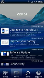 Sony Ericsson Xperia X10 - โซนี่ อีริคสัน X10