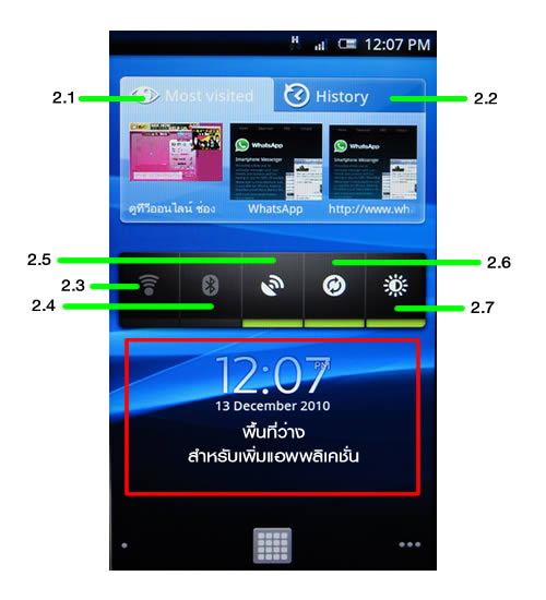 Sony Ericsson Xperia X10 - โซนี่ อีริคสัน X10