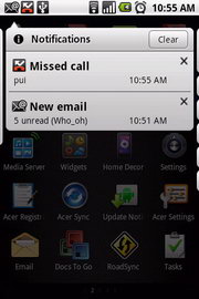 Acer Liquid mini E310 - เอเซอร์ E310