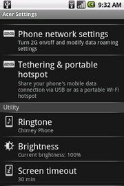 Acer Liquid mini E310 - เอเซอร์ E310