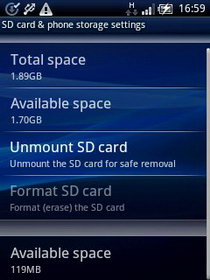 Sony Ericsson X10 mini - โซนี่ อีริคสัน X10 mini