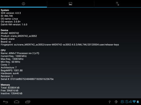 Coby Kyros 9742 Tablet - โคบี้