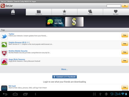 Coby Kyros 9742 Tablet - โคบี้