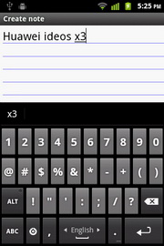 Huawei IDEOS X3 - หัวเหว่ย U8510 IDEOS X3