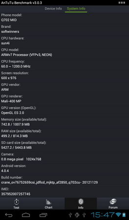 Infinity My7 TAB - อินฟินีตี้ My7 TAB
