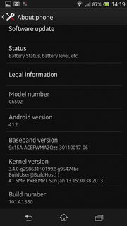 Sony Xperia™ ZL - โซนี่ Xperia™ ZL