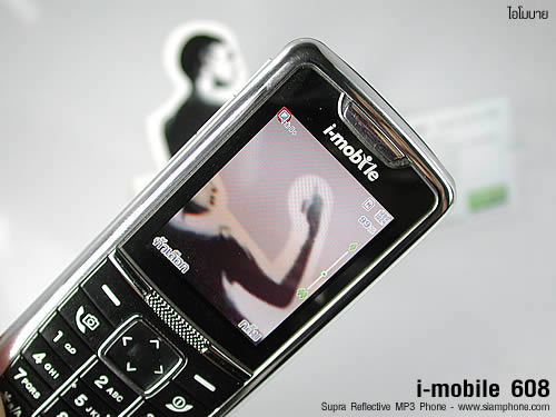 imobile 608 - Supra Reflective Mp3 Phone