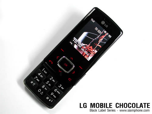 LG KG800 - Chocolate Phone, Black Label Series