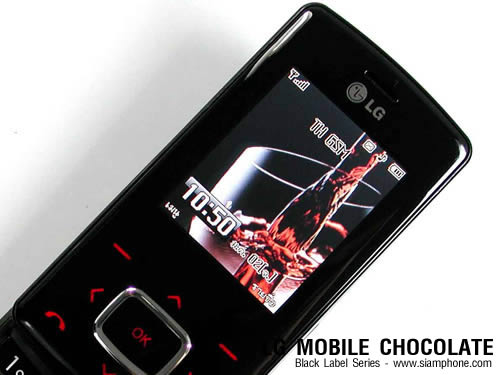 LG KG800 - Chocolate Phone, Black Label Series