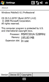HTC Touch HD - เอชทีซี Touch HD