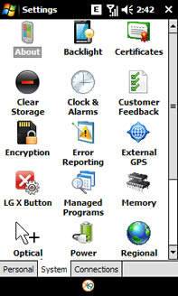 LG GM730 - แอลจี GM730