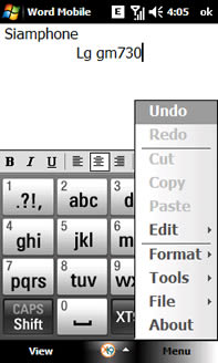 LG GM730 - แอลจี GM730